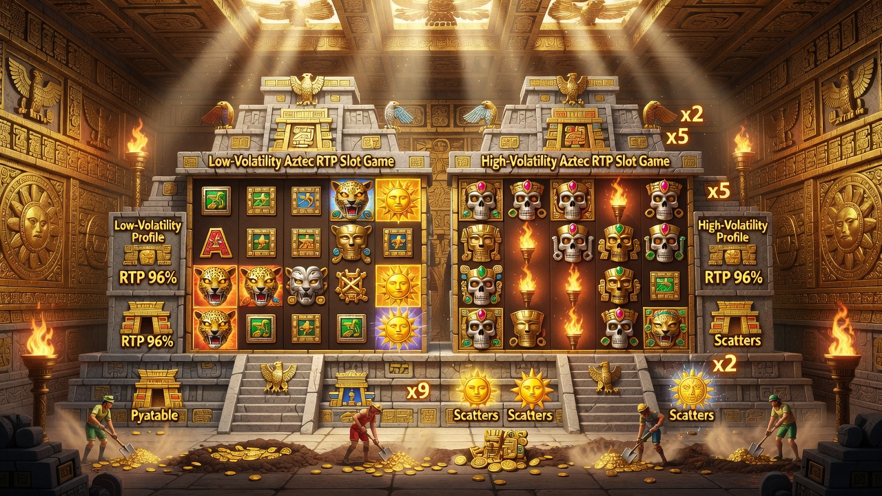 Aztec Treasures and Aztec RTP Slot Games: Classic Aztec-Themed Slots Featuring Gold Rewards