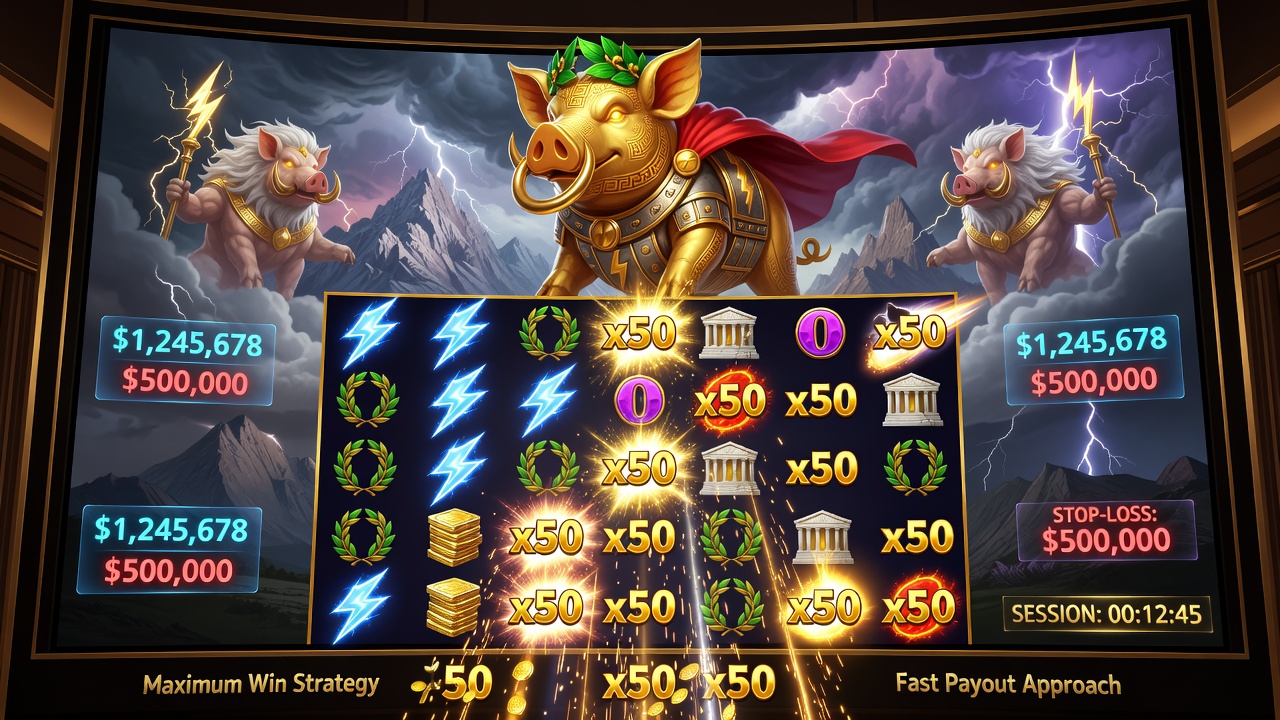 Olympus Pigs: Maximum Win Strategy with Piggy Game Tips, a Fast Winning System, and the Max Payout Approach